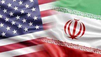 US IRAN FLAG